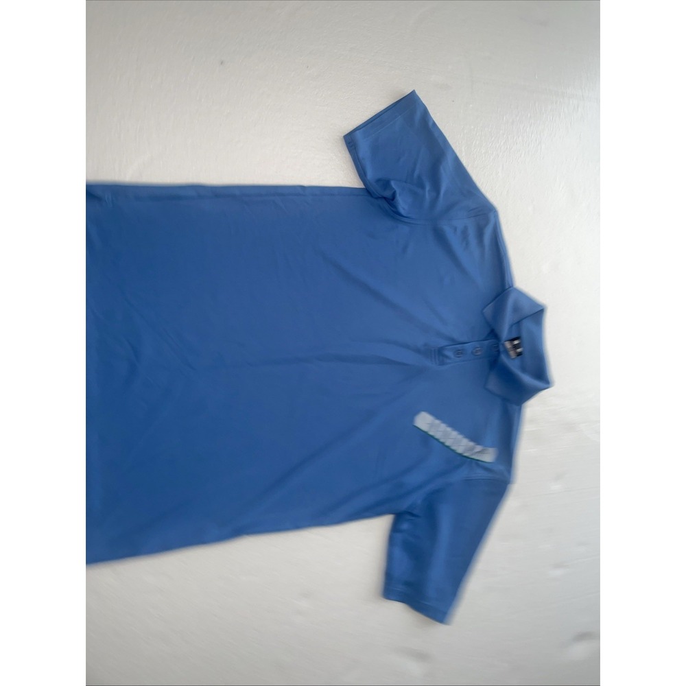 UNDER ARMOUR GOLF POLO SHIRT SM Blue HEAT GEAR